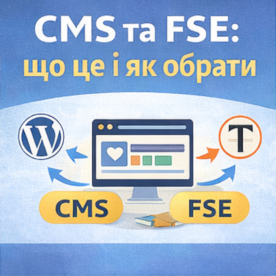 CMS, головна
