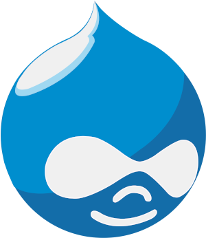 CMS, Drupal logo